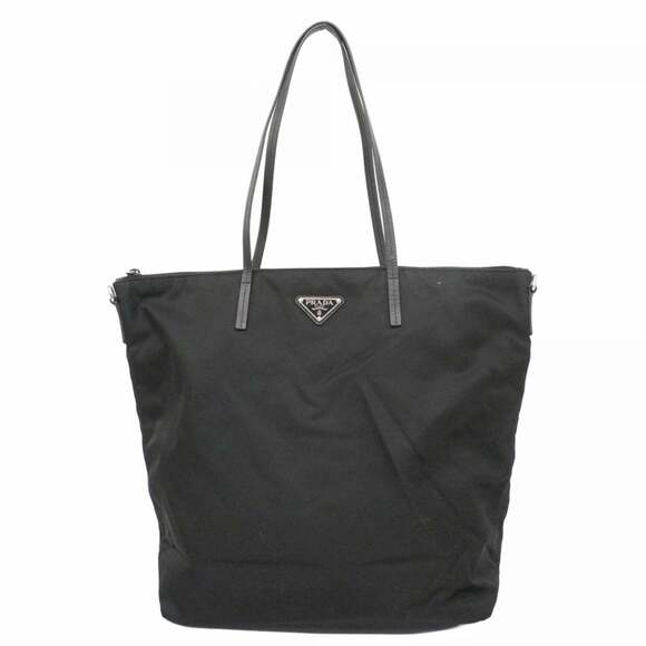 PRADA Handbags - Prada Tessuto nylon tote bag, black, for women